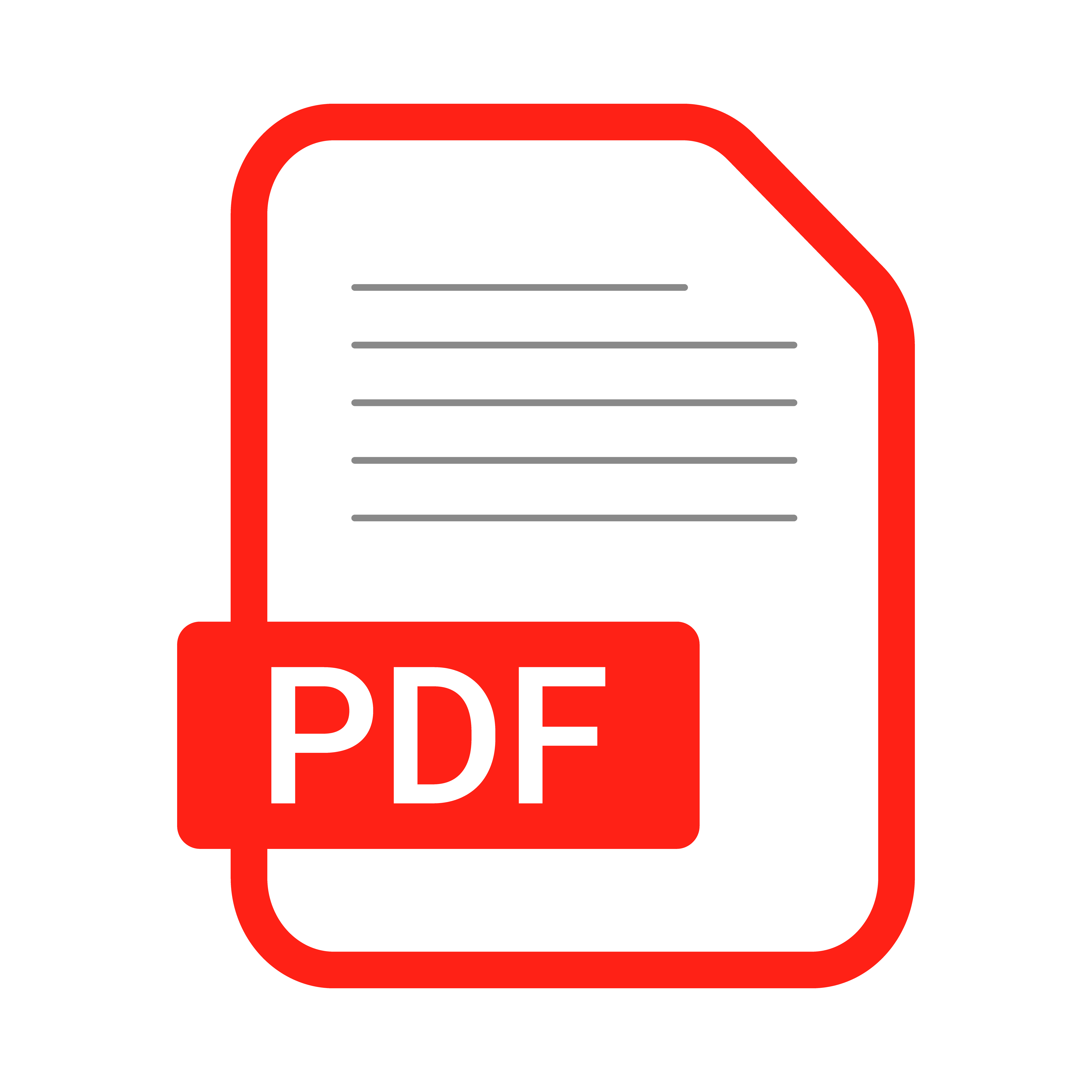 Descarga de resultados en PDF